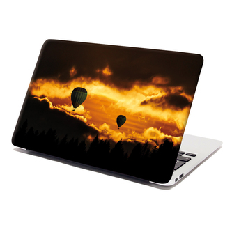 Samolepka na notebook Horkovzdušné balony: 29x20 cm