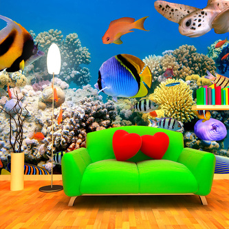 Tapeta Korálový útes: 208x125 cm