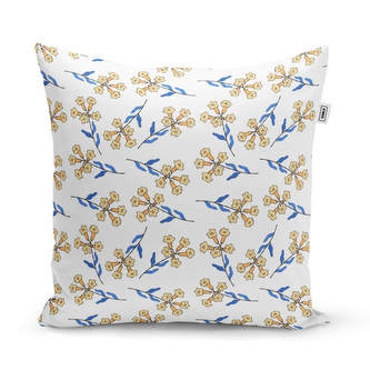 Polštář Žluté kvítí: 50x50 cm