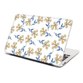 Samolepka na notebook Žluté kvítí: 29x20 cm