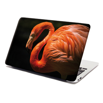 Samolepka na notebook Plameňák: 38x26 cm