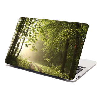 Samolepka na notebook Lesní cesta: 29x20 cm