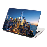 Samolepka na notebook Noční mrakodrapy: 38x26 cm