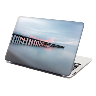 Samolepka na notebook Molo s červánky: 29x20 cm