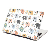 Samolepka na notebook Animovaní sloni: 38x26 cm