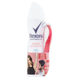 Rexona Antiperspirant ve spreji Active Protection+ Fresh 150 ml + holítko woman