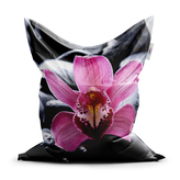 Sedací vak Růžová orchidea: 150x100 cm