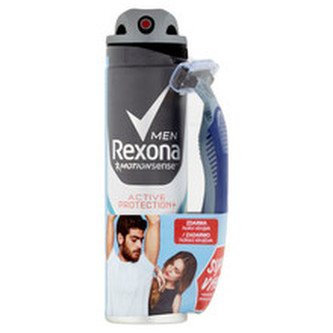 Rexona Antiperspirant ve spreji pro muže Active Protection+ 150 ml + holítko man