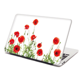 Samolepka na notebook Vlčí máky: 38x26 cm