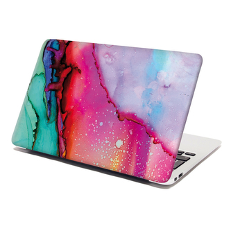 Samolepka na notebook Barvičky: 38x26 cm