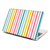 Samolepka na notebook Barevné proužky: 29x20 cm