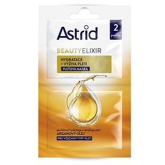 Astrid Hydratační a vyživující pleťová maska Beauty Elixir 2 x 8 ml woman