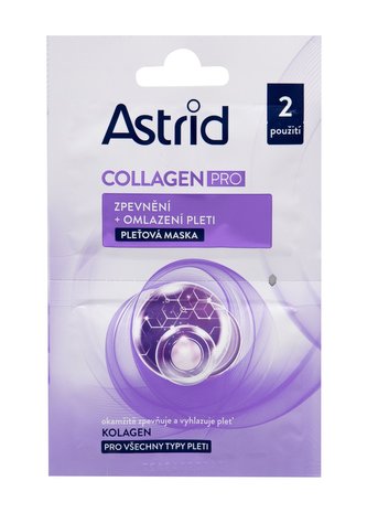 Astrid Zpevňující a omlazující pleťová maska Collagen Pro 2 x 8 ml woman
