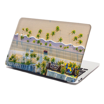 Samolepka na notebook Pobřeží: 38x26 cm