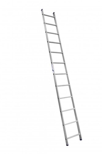 žebřík 12 příček Al jednodílný