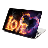 Samolepka na notebook Love: 38x26 cm