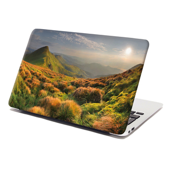 Samolepka na notebook Travnatá krajina: 38x26 cm