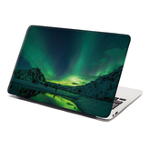 Samolepka na notebook Zelená záře: 29x20 cm