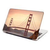 Samolepka na notebook Golden Gate 2: 38x26 cm