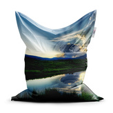 Sedací vak Mrak nad řekou: 150x100 cm