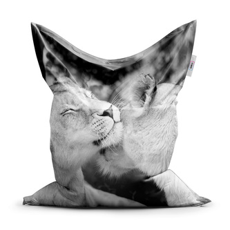 Sedací vak Lvice: 150x100 cm