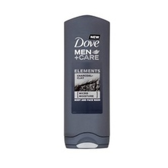 Dove Sprchový gel pro muže Men+Care Charcoal & Clay (Body And Face Wash) Sprchový gel pro muže Men+Care Charcoal & Clay (Body And Face Wash) - Objem 400 ml man