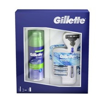 Gillette Dárková sada s holicím strojkem pro muže Mach3 man