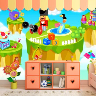 Tapeta Dětský motiv 2: 336x220 cm