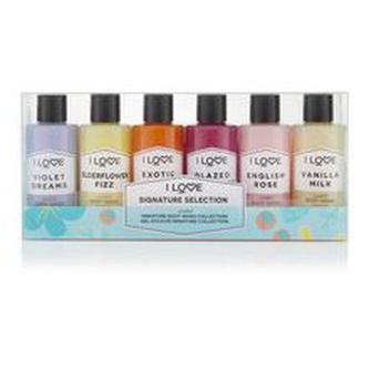 I Love Dárková sada sprchových gelů (Signature Selection Box) 6 x 100 ml woman