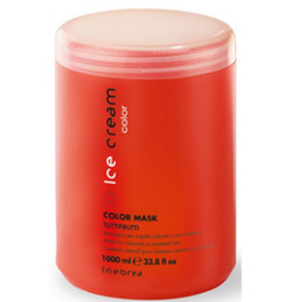 Inebrya Maska pro barvené vlasy Ice Cream Color (Color Mask) Maska pro barvené vlasy Ice Cream Color (Color Mask) - Objem 1000 ml woman