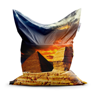 Sedací vak Pyramidy: 150x100 cm