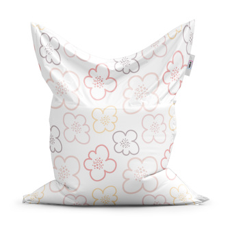 Sedací vak Dětské kvítí: 150x100 cm