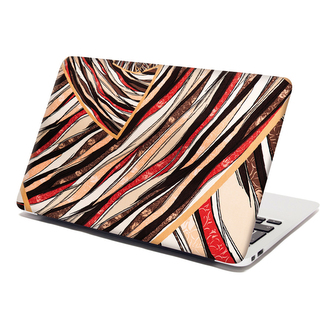 Samolepka na notebook Pruhovaný motiv: 38x26 cm