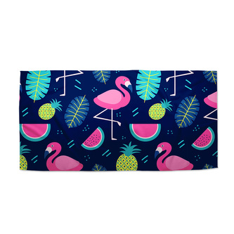 Ručník Růžoví plameňáci: 30x50 cm