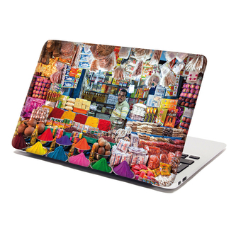 Samolepka na notebook Barevné koření: 29x20 cm