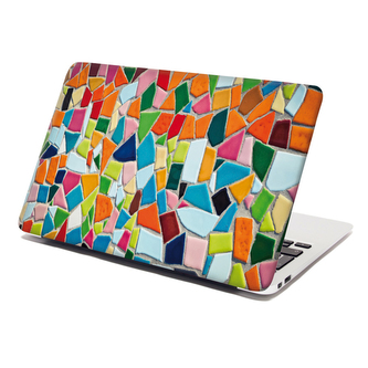 Samolepka na notebook Barevná mozaika: 38x26 cm