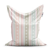 Sedací vak Pruhy a tečky: 150x100 cm