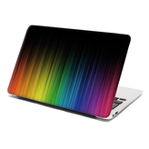 Samolepka na notebook Duhová záře: 29x20 cm