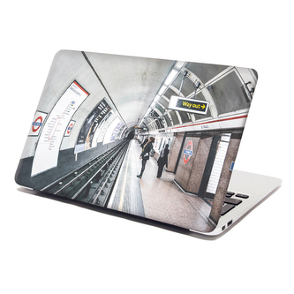 Samolepka na notebook Stanice metra: 38x26 cm