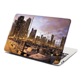 Samolepka na notebook Městský přístav: 29x20 cm