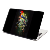 Samolepka na notebook Barevný papoušek: 29x20 cm