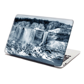 Samolepka na notebook Černobílý vodopád: 38x26 cm