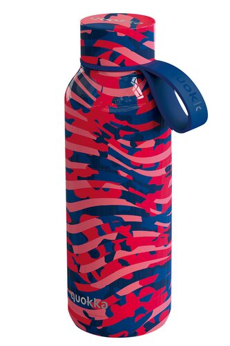 Nerezová termoláhev s poutkem Solid, 510ml, Quokka, strap clash