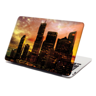 Samolepka na notebook Mrakodrapy: 38x26 cm