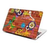 Samolepka na notebook Zeď: 38x26 cm