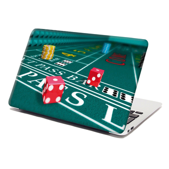 Samolepka na notebook Kostky: 29x20 cm