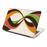 Samolepka na notebook Retro abstrakce: 29x20 cm