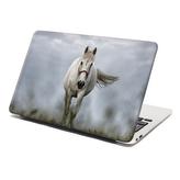 Samolepka na notebook Bílý kůň 3: 38x26 cm