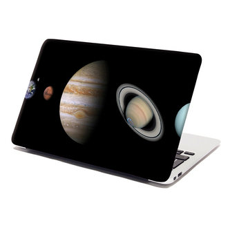 Samolepka na notebook Planety a slunce: 29x20 cm