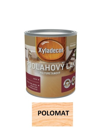 Xyladecor Podlahový lak polyuretanový 0,75l Polomat Bezbarvý